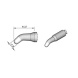 JBC Tools C245-627 Soldering Tip 3 mm Conical Bent