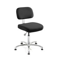 Bevco 8050 Doral E Upholstered ESD Chair Manual Back Adjustable with Specifications