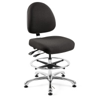 Bevco 9551M-E Integra E Upholstered ESD Chair Medium Back Tilt Seat and Back with Specifications