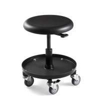 Bevco 3057 Maintenance Repair Stool with Storage Tray Base on Wheels