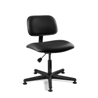 Bevco 4000-V-BLK Westmound Black Vinyl Fabric Chair 5 Star Base with Specifications