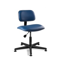 Bevco 4000-V-BLU Westmound Blue Vinyl Fabric Chair 5 Star Base with Specifications