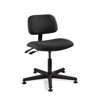 Bevco 4001-F-BLK Westmound Black Fabric Chair Articulating Seat with Specifications