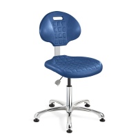Bevco 7050-BLU Everlast Blue Polyurethane Chair Non Tilt with Specifications