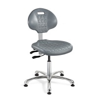 Bevco 7051C1-GRY Everlast ISO 4 Cleanroom Gray Chair with Specifications