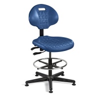 Bevco 7501-BLU Everlast Blue Polyurethane Chair Seat and Back Tilt with Specifications