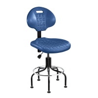 Bevco 7600-BLU Everlast Blue Polyurethane Chair Non Tilt with Specifications