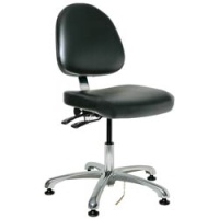 Bevco 9051MC2 Integra CR Cleanroom Class 100 Upholstered Vinyl Chair with Specifications