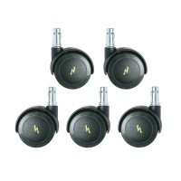 Bevco RBCS-ESD ESD Safe Dual Wheel Reverse Braking Casters Set of 5