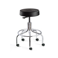 Bevco S3210 ErgoLux Backless Stool Steel Base Dual Wheel Hard Floor Casters with Specifications