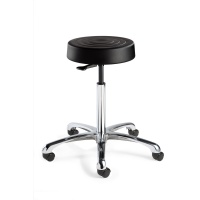 Bevco S3550 ErgoLux Backless Stool Polyurethane Seat with Specifications