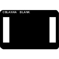 CircuitMedic CBLANKAS Circuit Frame Blank Bright Tin Plating