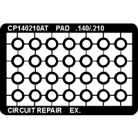 CircuitMedic CP140210AS Circuit Frame Lands .210 Inches in Diameter