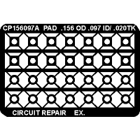 CircuitMedic CP156097AS Circuit Frame Lands .156 Diameter