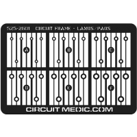 CircuitMedic 525-2601-1 Circuit Frame Lands/Pads , Bright Tin Plated