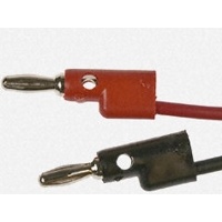 Circuit Medic 115-374 Plating Cables with Banana Plugs - Black and Red