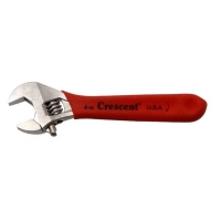 Crescent AC14C Chrome Finish Adjustable Wrench with Grip