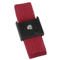 Desco 09035 ESD Wristband Red 4mm Snap