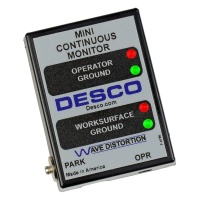 Desco 19243 Mini Continuous Monitor with Universal Power Adapter