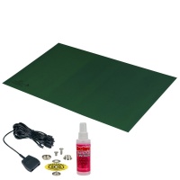 Desco 42480 Statfree Z2 3 Layer Green Mat Kit  24 x 48 in