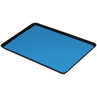 Desco 66216 Light Blue Dual Layer Rubber Mat .060 x 16 x 24 in