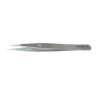 Excelta 0-SA Three Star 4.75 in. Strong Tip Electronic Style Tweezer