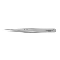 Excelta 1-SA Three Star 4.5 Inch Fine Tip Electronic Style Tweezer