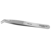 Excelta 128A-SA Three Star 4.25 Inch Angled Tip SMD Tweezer