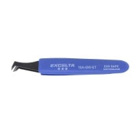 Excelta 15A-GW-ET 3- Star 4.5 in Carbon Steel Angle Cutting Tweezer