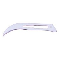 Excelta 177-12 Three Star Curved Stainless Steel Scalpel Blade