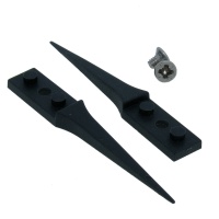 Excelta 179A-RTX Replacement Tips for Copolymer Tip Tweezer