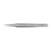 Excelta 2-SA-PI Two Star 4.75 Inch Fine Tip Electronic Style Tweezer
