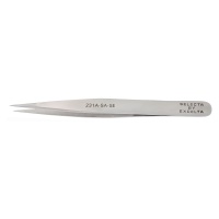 Excelta 231A-SA-SE One Star 4.38 inch Strong Precision Tip Tweezer