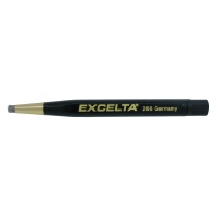 Excelta 266 Two Star 4.75 inch Plastic Handle Scratch Brush