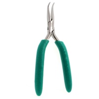 Excelta 2829L Two Star 6.0 inch Stainless Steel Pliers Bent Nose