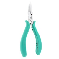 Excelta 2842 Two Star 5.75 inch Stainless Steel Pliers Flat Nose