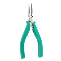Excelta 2842D Two Star 5.75 inch Stainless Steel Pliers Flat Nose