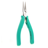 Excelta 2844D Two Star 5.75 inch Stainless Steel Pliers Chain Nose
