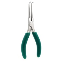 Excelta 2904 Two Star 6.5 in 90 Deg. Bent Nose Plier Cushion Grips