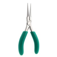 Excelta 2905 Two Star 6.5 inch Needle Nose Pliers Cushioned Grips