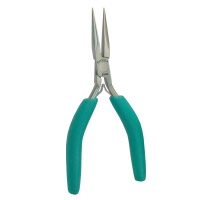 Excelta 2949 Two Star 6.5 inch Large Chain Nose Plier- ESD Safe Grip