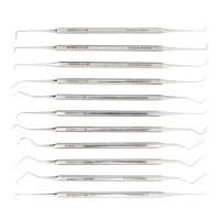Excelta 334 Two Star 11 Piece Stainless Steel Probe Kit