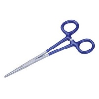 Excelta 37PH Two Star 6 inch Stainless Steel Straight Serrated Hemostat