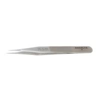 Excelta 3C-S-SE One Star 4.25 inch Fine Tip Electronic Style Tweezer