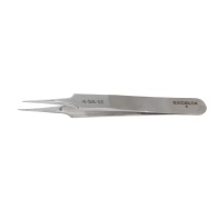 Excelta 4-SA-SE One Star 4.25 in Micro Tip Electronic Style Tweezer