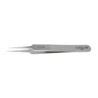 Excelta 5-SA-PI Two Star 4.25 in. Micro Tip Electronic Style Tweezer