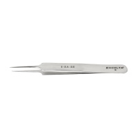 Excelta 5-SA-SE One Star 4.25 in. Micro Tip Electronic Style Tweezer