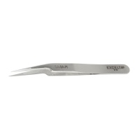Excelta 5A-SA-PI Two Star 4.5 in. Micro Tip Electronic Style Tweezer