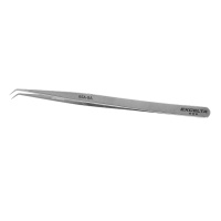 Excelta 65A-SA Three Star 5.5 inch Curved Electronic Style Tweezer