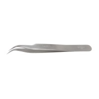 Excelta 7-S-PI Two Star 4.5 inch Curved Electronic Style Tweezer